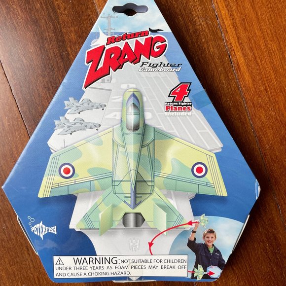 NEW Return Zrang Fighter Gameboard with 4 Planes - Picture 1 of 3